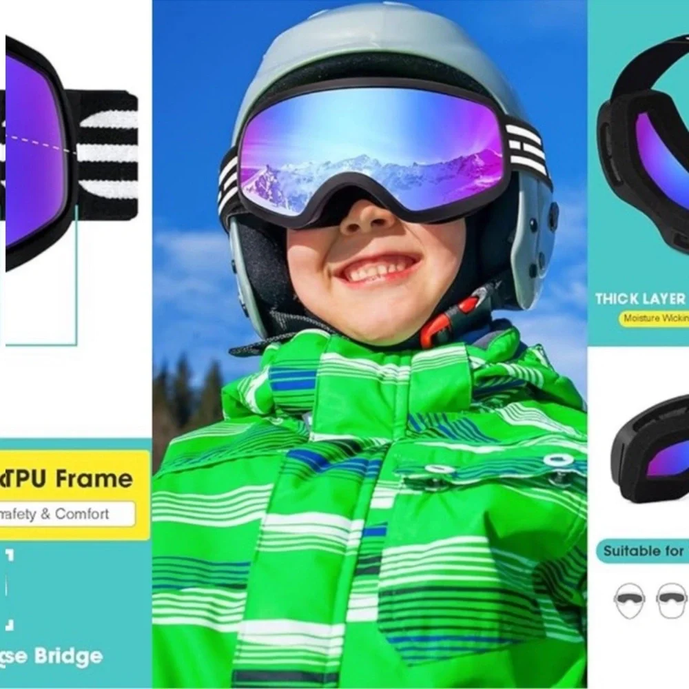 Kids Ski Goggles new
